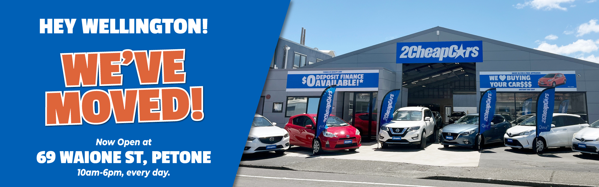 Wellington - We've Moved